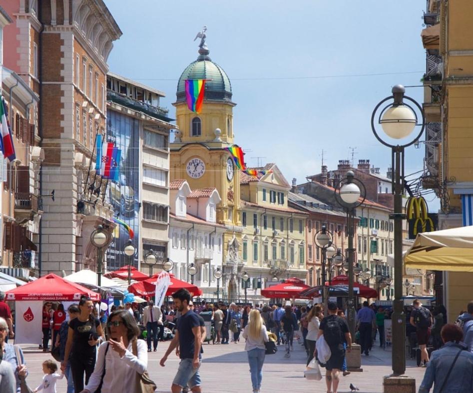 Apartman Lana Риека Экстерьер фото